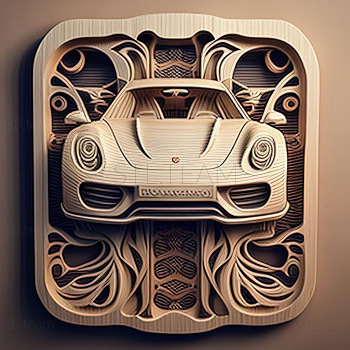 3D model Porsche 918 (STL)